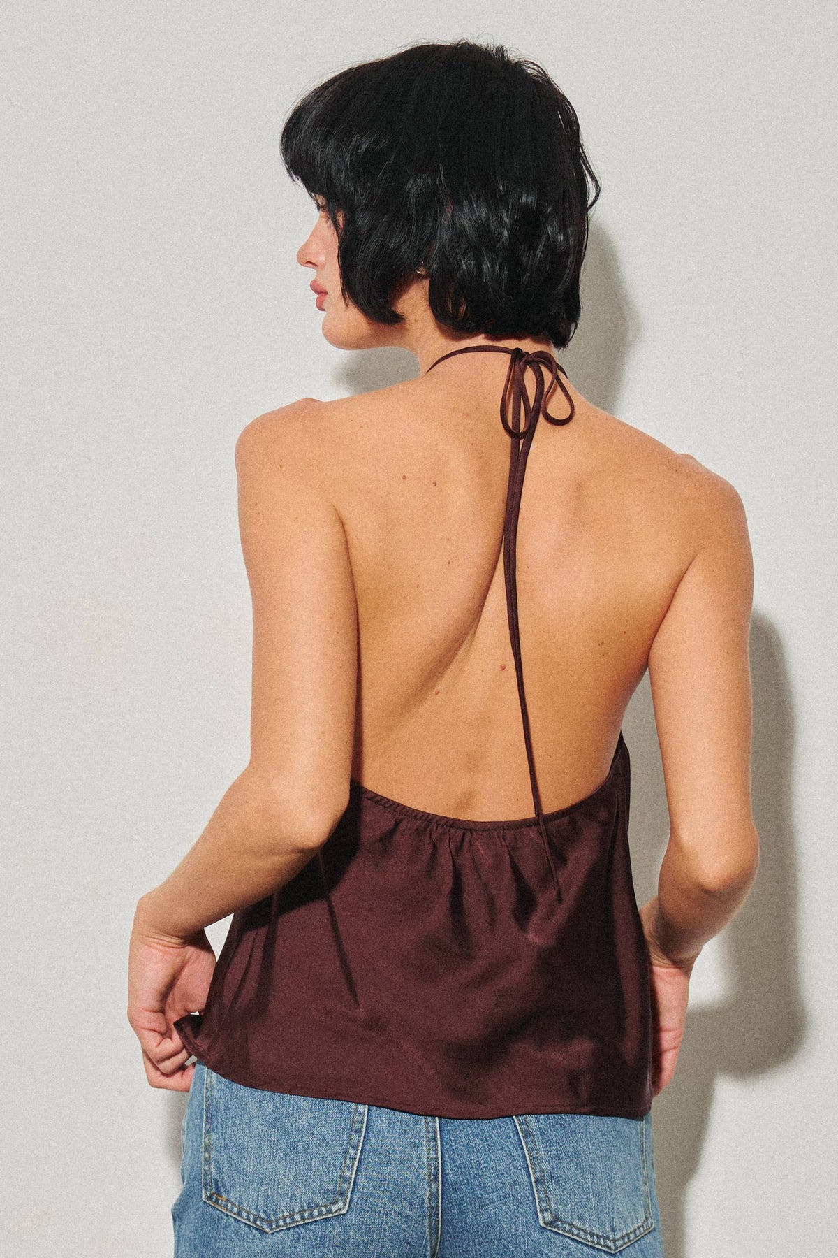 The Viper Satin Top