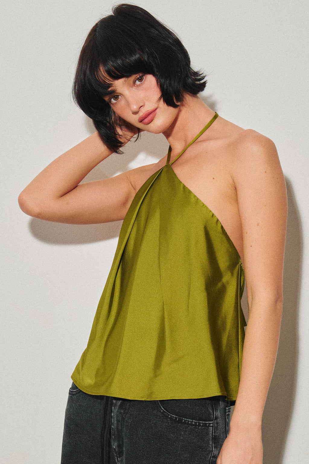 The Viper Satin Top