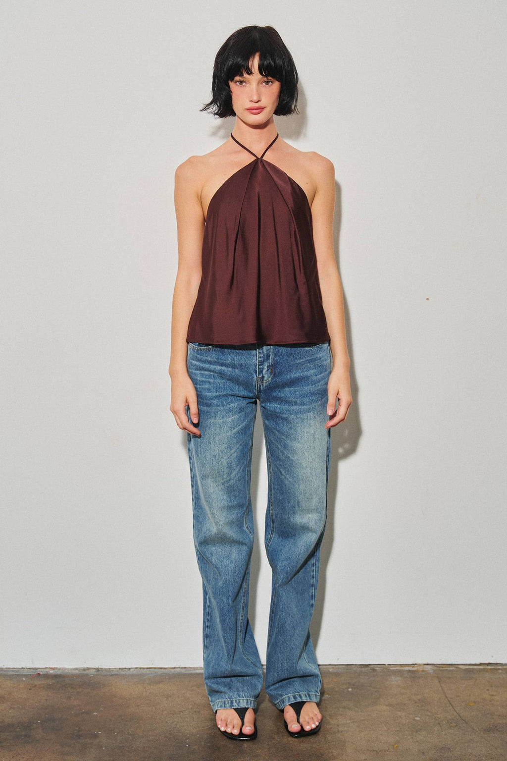 The Viper Satin Top