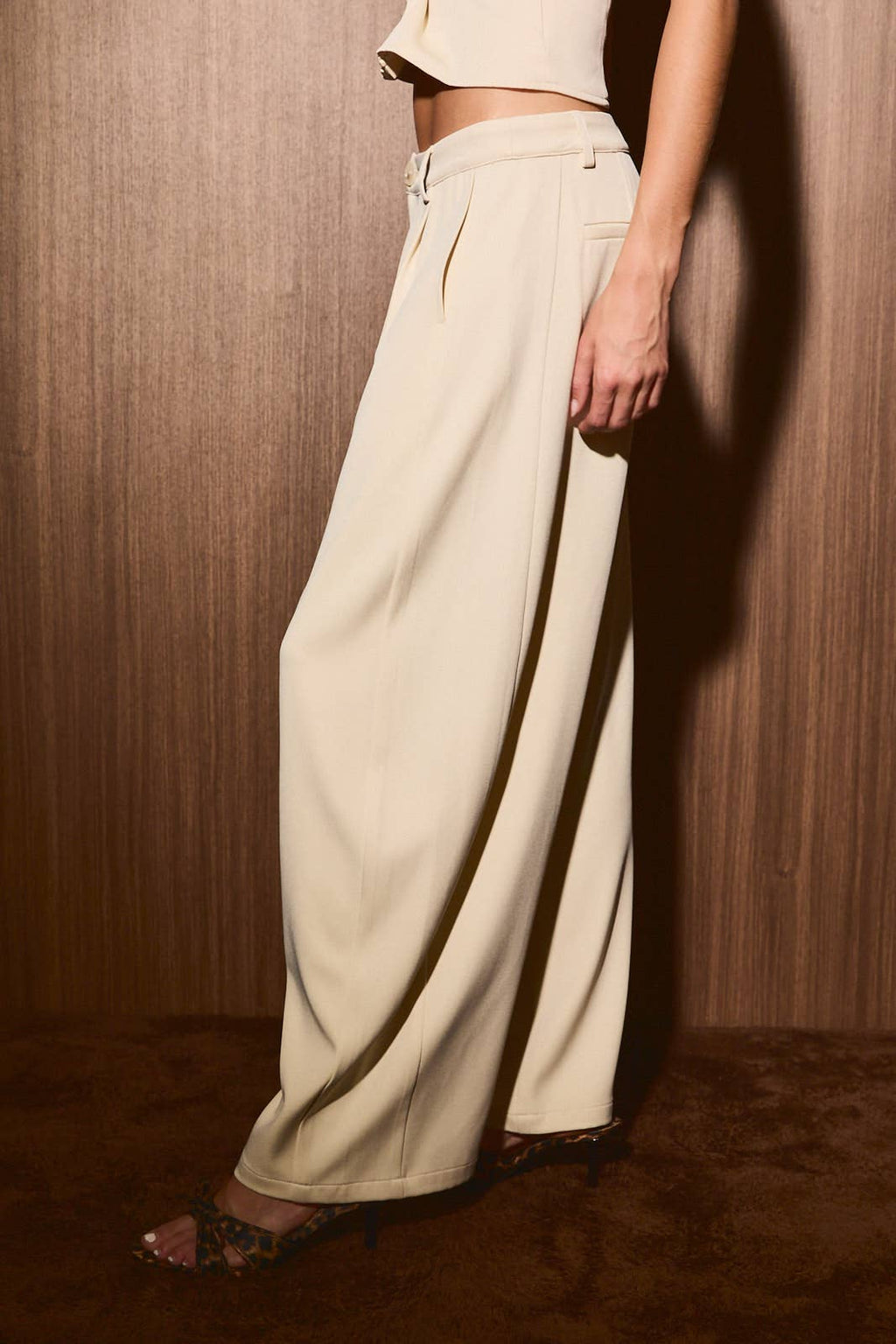The Pleated Sahara Pant
