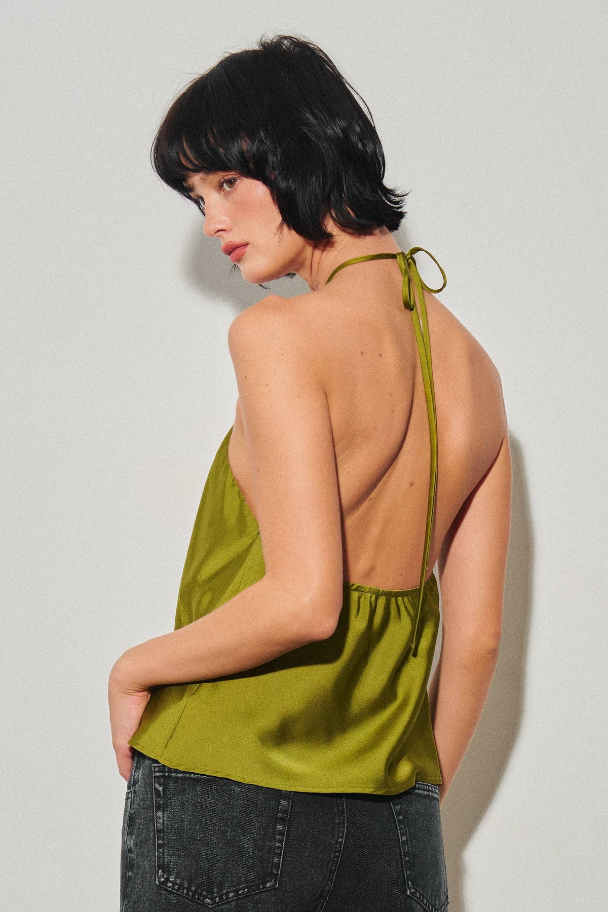 The Viper Satin Top
